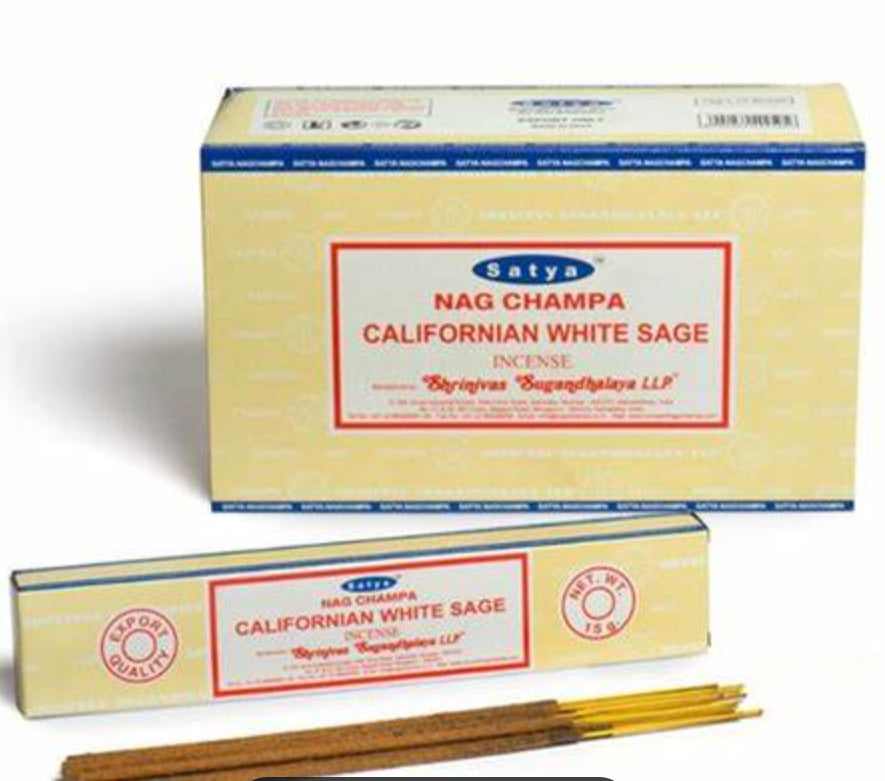 CALIFORNIAN WHITE SAGE nag Champa Incense The MST Default Title