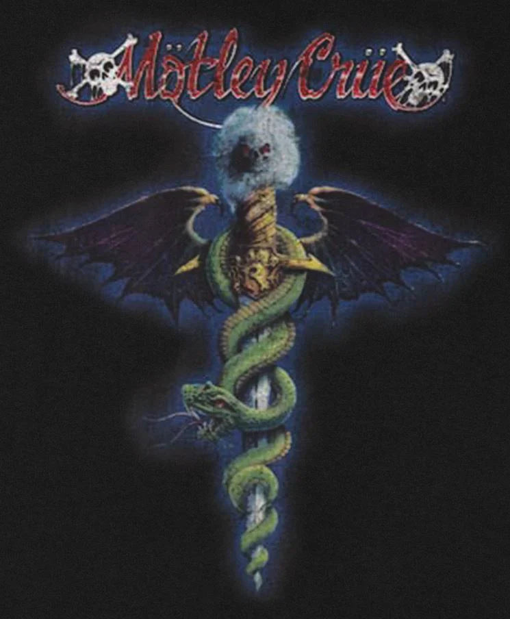 Mötley Crüe | "Dr Feel Good 30th Anniversary" Unisex's T-Shirt Black - Officially Licensed Short Sleeve Philcos