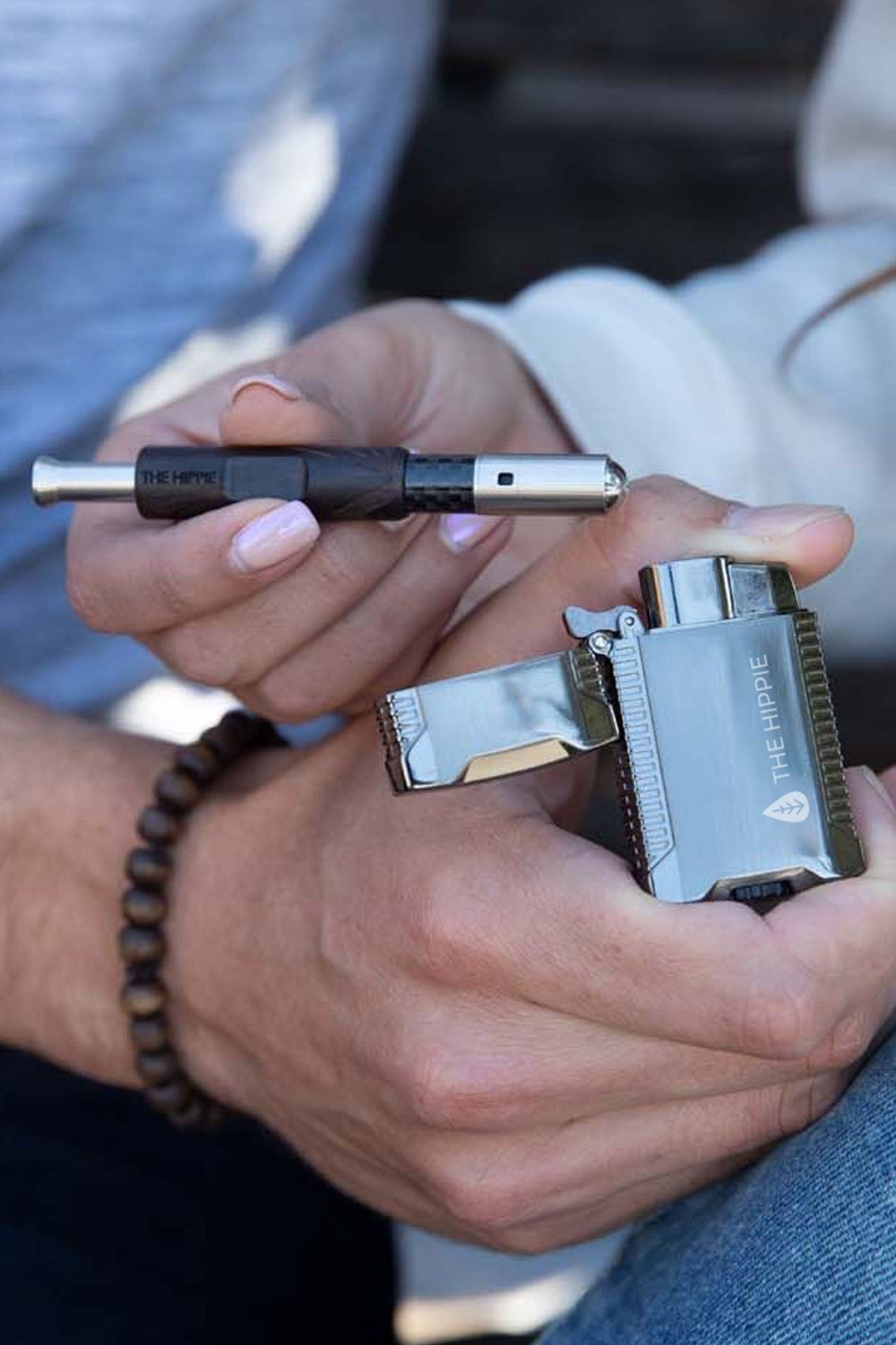 The Hippie - Double Jet Flame Torch Lighter Torch The Hippie