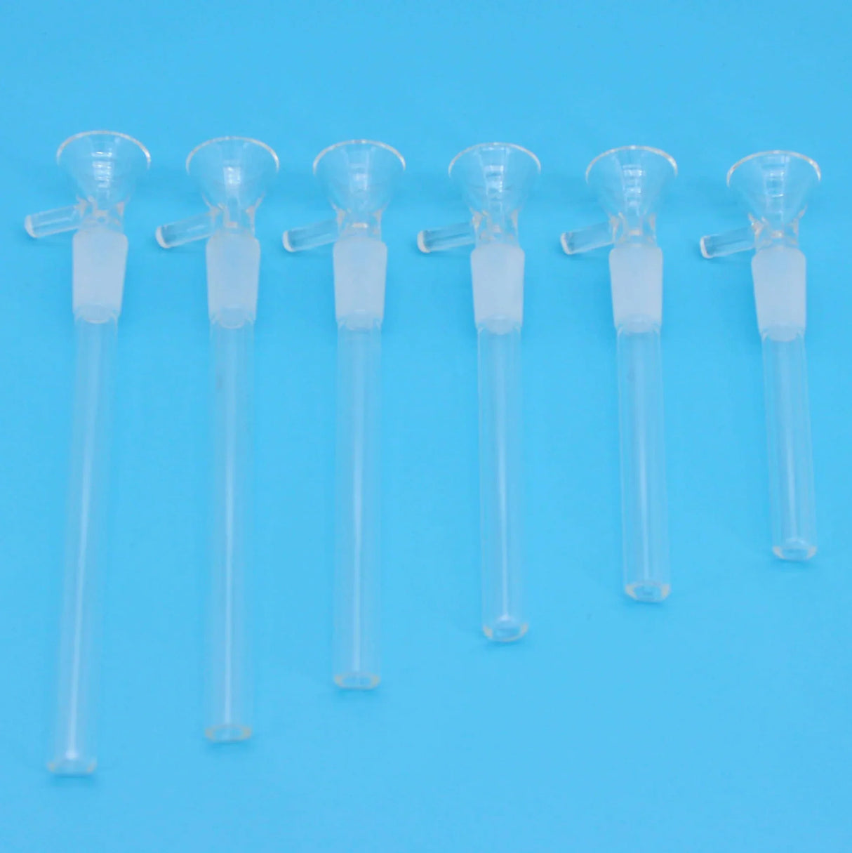 Glass Bowlstem 6 Size Mixed Pack of 12 Downstem · Bowlstem 777 Smoke
