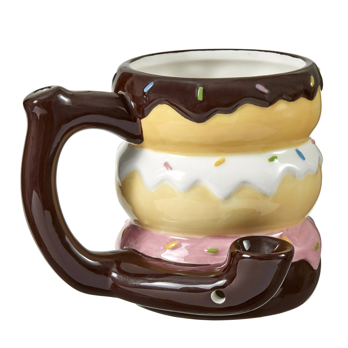 Donut mug - pipe - novelty mug Mug Pipe Roast and Toast Gifts