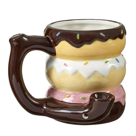 Donut mug - pipe - novelty mug Mug Pipe Roast and Toast Gifts