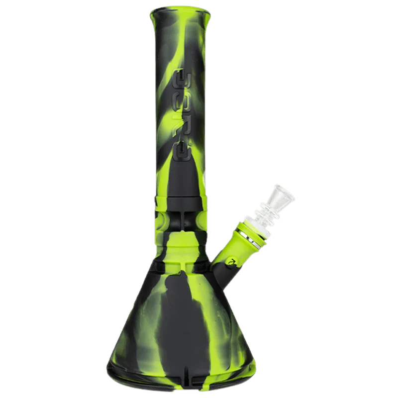 Eyce | 12" Beaker Display – Box of 6 (Assorted) Resin · Silicone · Plastic Bong Synergy Innovation