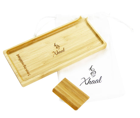 BAMBOO | TRAY & SCRAPER Tray Xhaal Inc BAMBOO | TRAY & SCRAPER