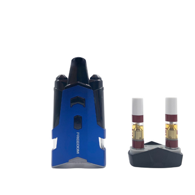Freedom | Dual 510 thread cart vaporizer 510 Battery ONE