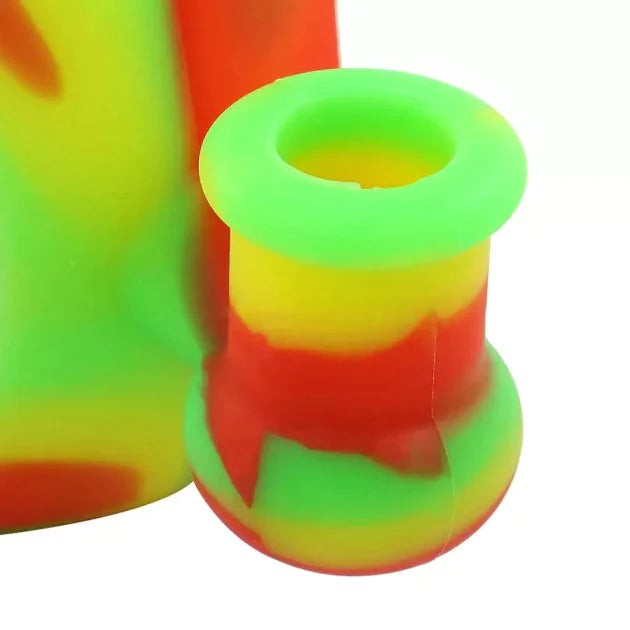 Gotoke | 4.4" YOSHI EGG SILICONE GLASS BUBBLER n Resin · Silicone · Plastic Bong Gotoke