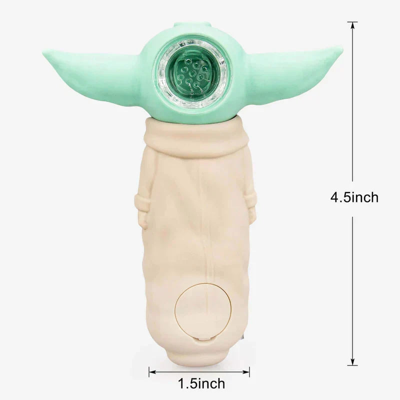4.5" YD Silicone Hand pipe Silicone Pipe JJ Distribution