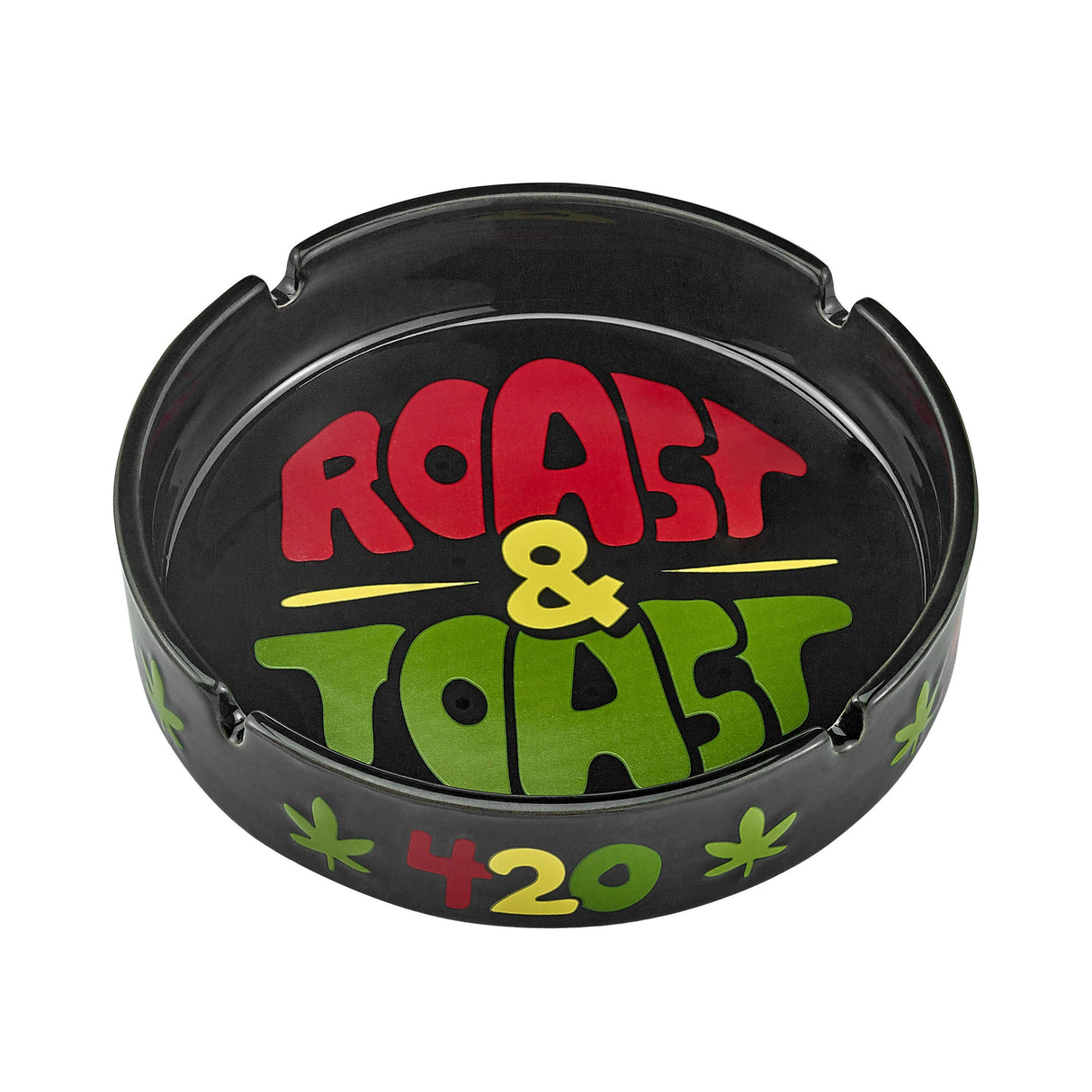Roast & toast ashtray - large Ceramic Ashtray Roast and Toast Gifts