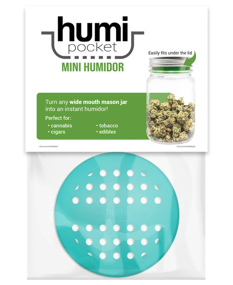 Humi Pocket Mini Humidor Humidor Humi Pocket Mini Humidor aqua