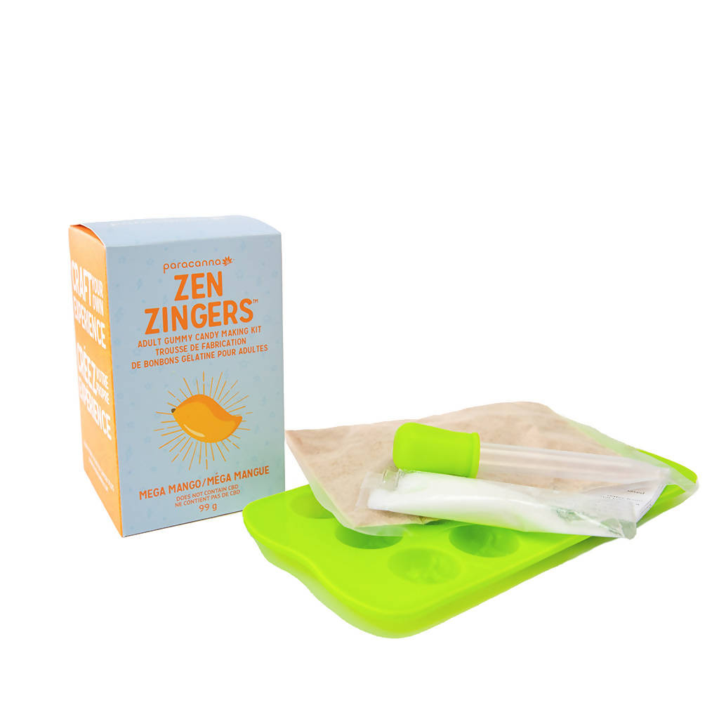 Zen Zingers™ Edibles Gummy Making Kit Edible Mix Paracanna Foods Inc.