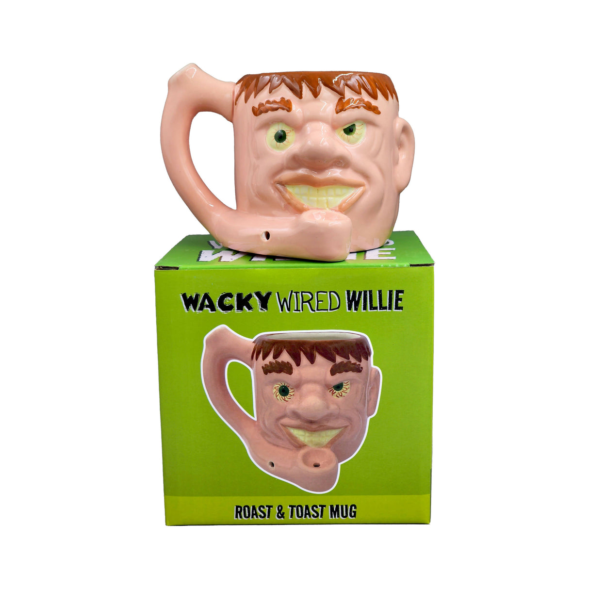 Wacky Wired Willie Mug Mug Pipe Roast and Toast Gifts