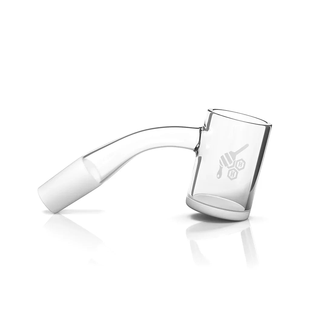 Honeybee Herb - HONEY & MILK - 45° Banger Bowl · Banger · Oil Burner Honeybee Herb 14mm Male