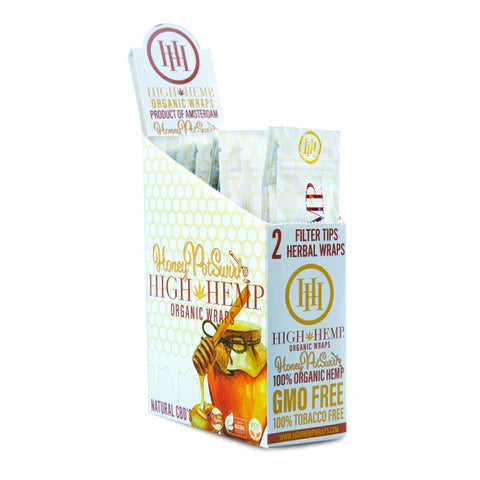 High Hemp | Organic Wrap Leaf Wrap NIBO Distribution HONEY POT SWIRL