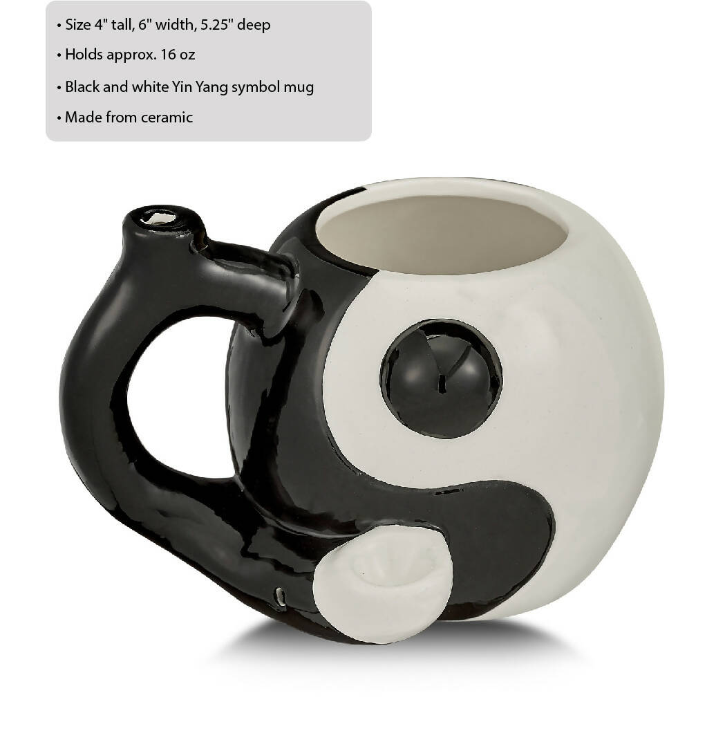 Roast & Toast Yin Yang Mug Mug Pipe Roast and Toast Gifts