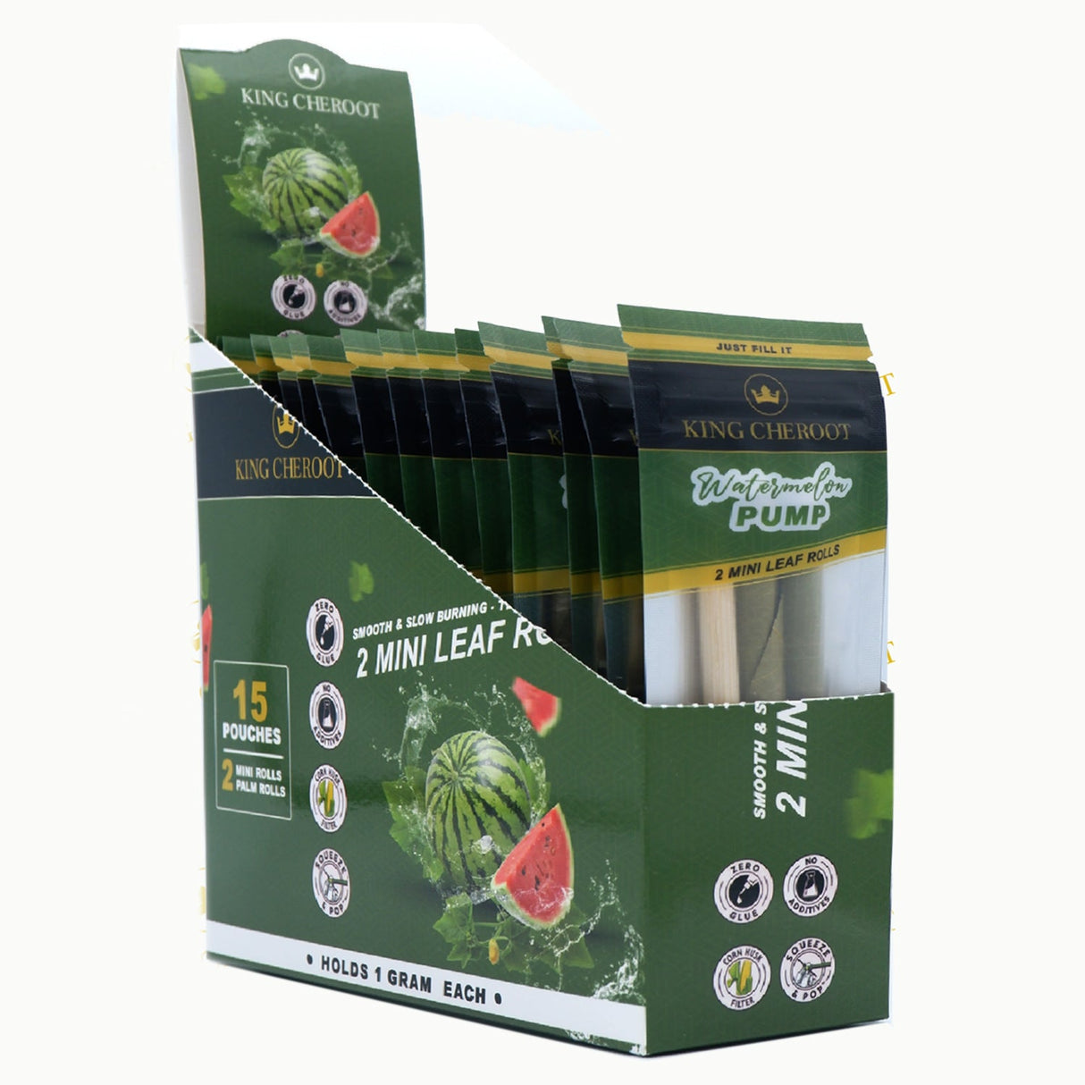 King Cheroot | Cordia Palm Leaf Roll - Mini Leaf Wrap King Cheroot Watermelon