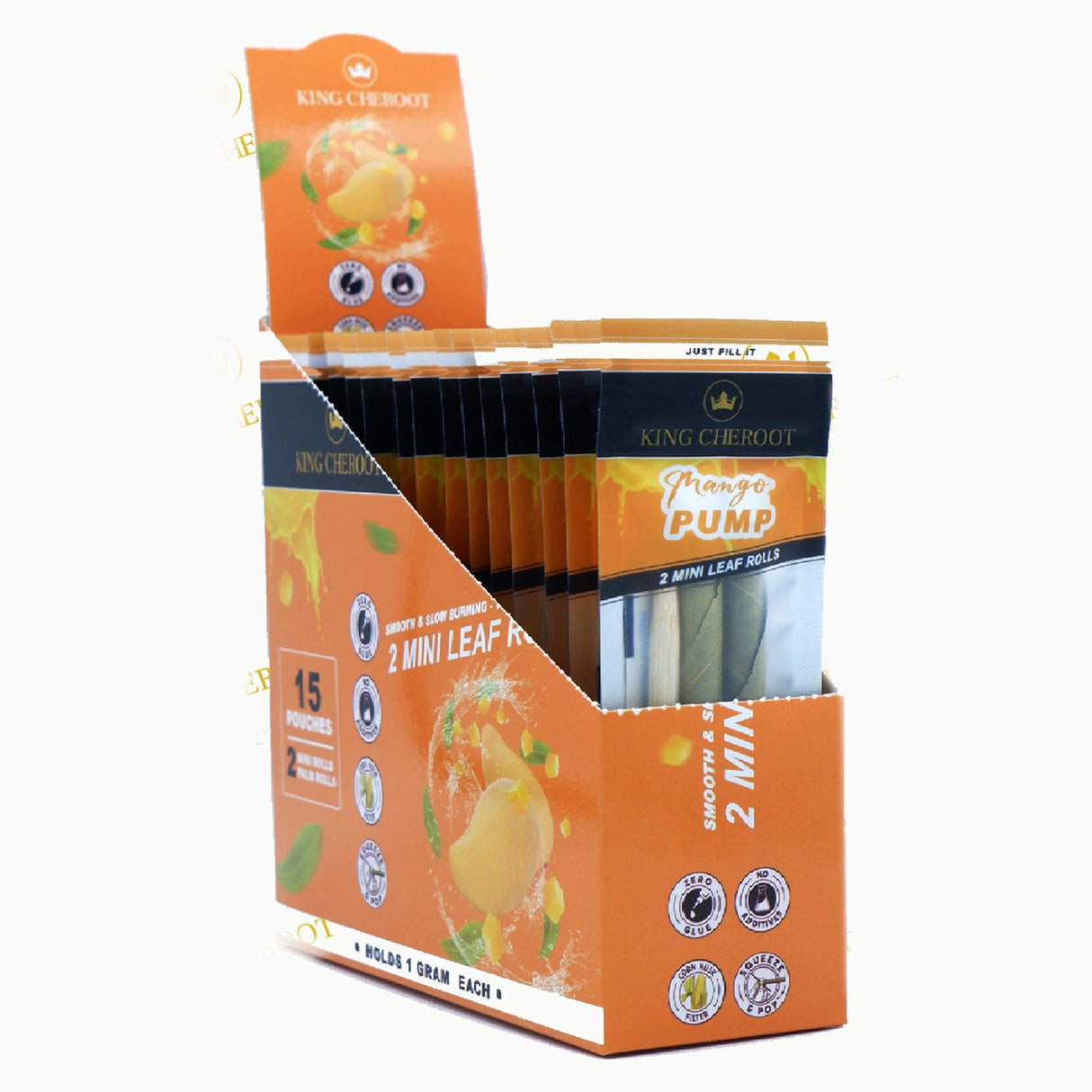 King Cheroot | Cordia Palm Leaf Roll - Mini Leaf Wrap King Cheroot Mango