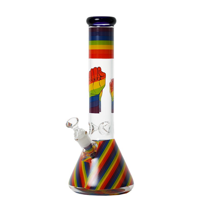 14″ 5MM Glass Beaker Bong – (LGBTQ-00x) Glass Bong Canadian Distributor