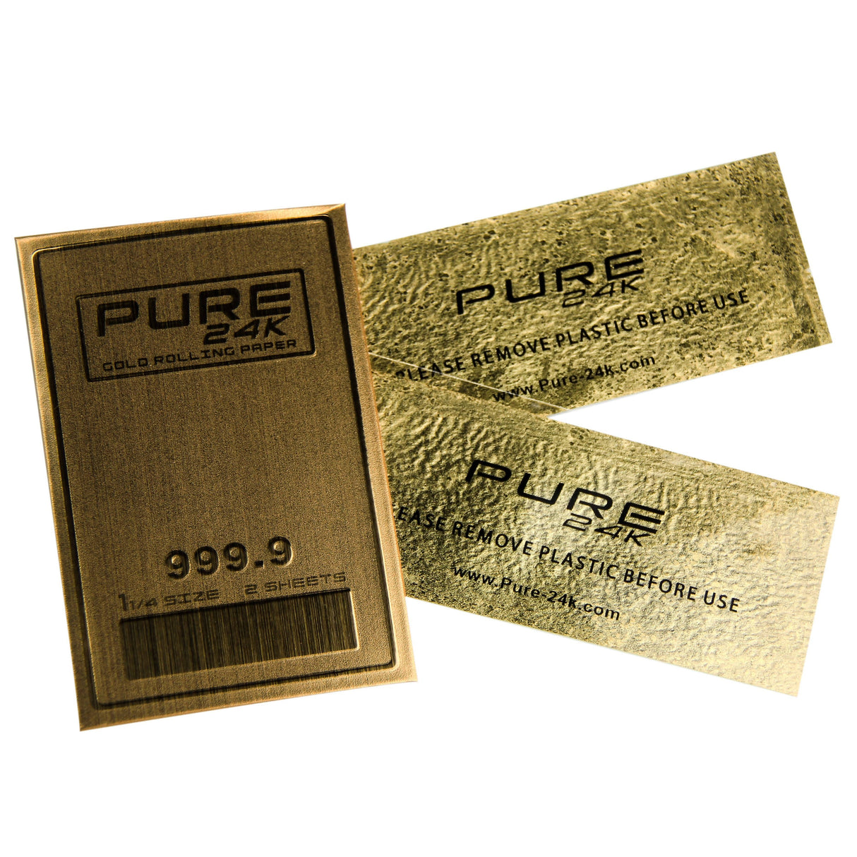 ROLLING PAPER | 24K GOLD Single Wide Size Xhaal Inc