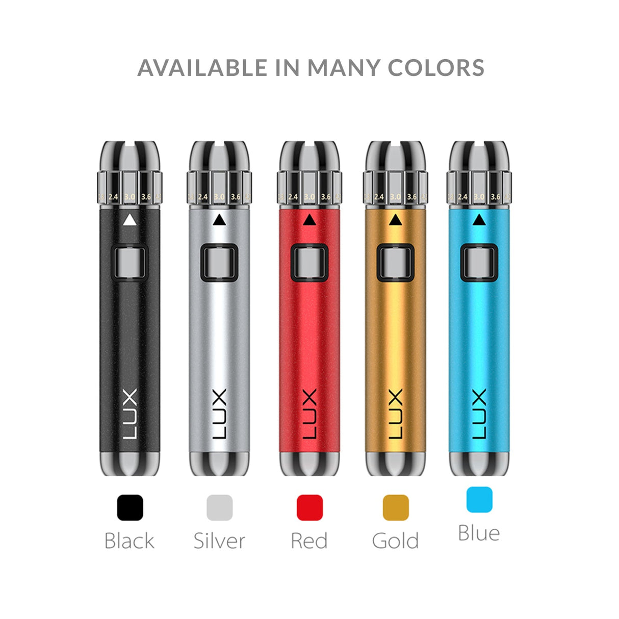 Yocan | LUX Universal twist Battery for 510 thread Display of 20 510 Battery ONE