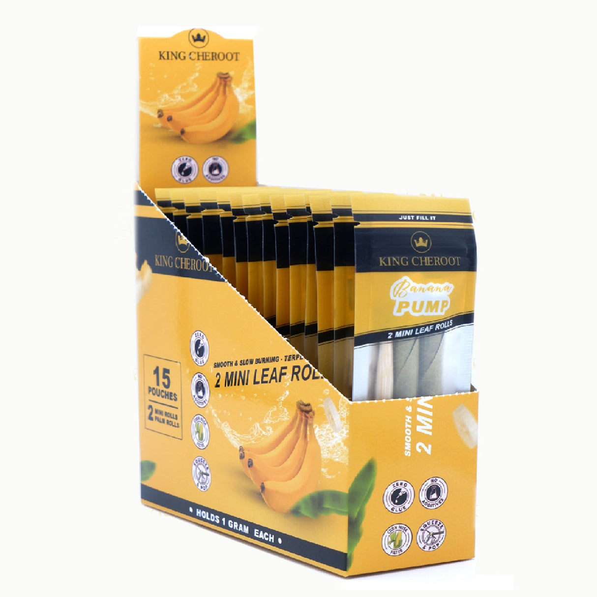 King Cheroot | Cordia Palm Leaf Roll - Mini Leaf Wrap King Cheroot Banana