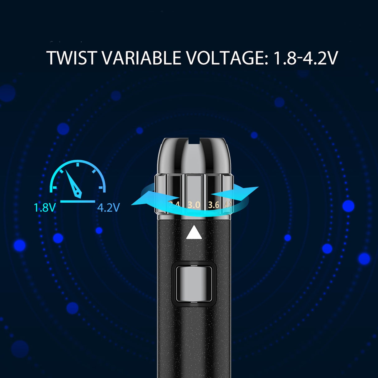Yocan | LUX Universal twist Battery for 510 thread Display of 20 510 Battery ONE