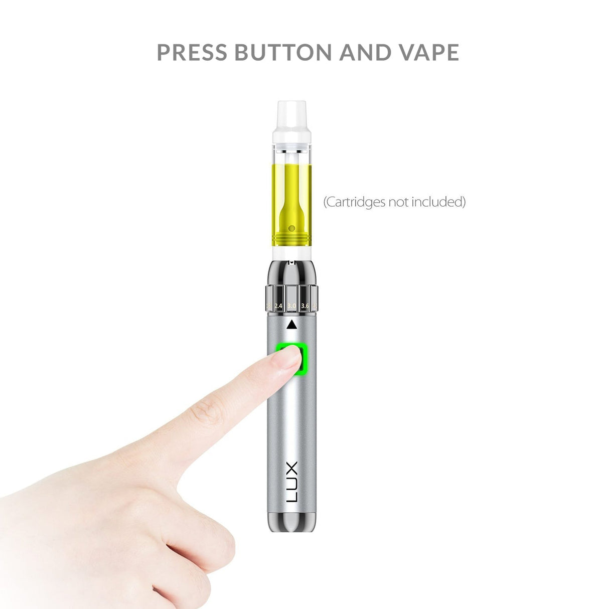 Yocan | LUX Universal twist Battery for 510 thread Display of 20 510 Battery ONE