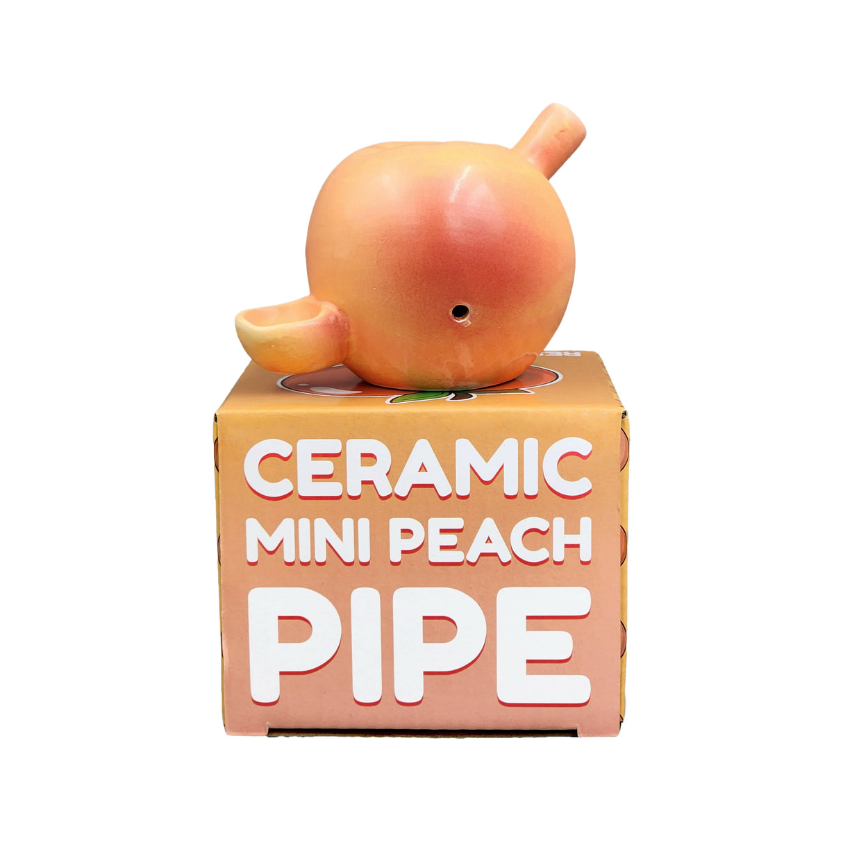 mini peach pipe Ceramic Pipe Roast and Toast Gifts
