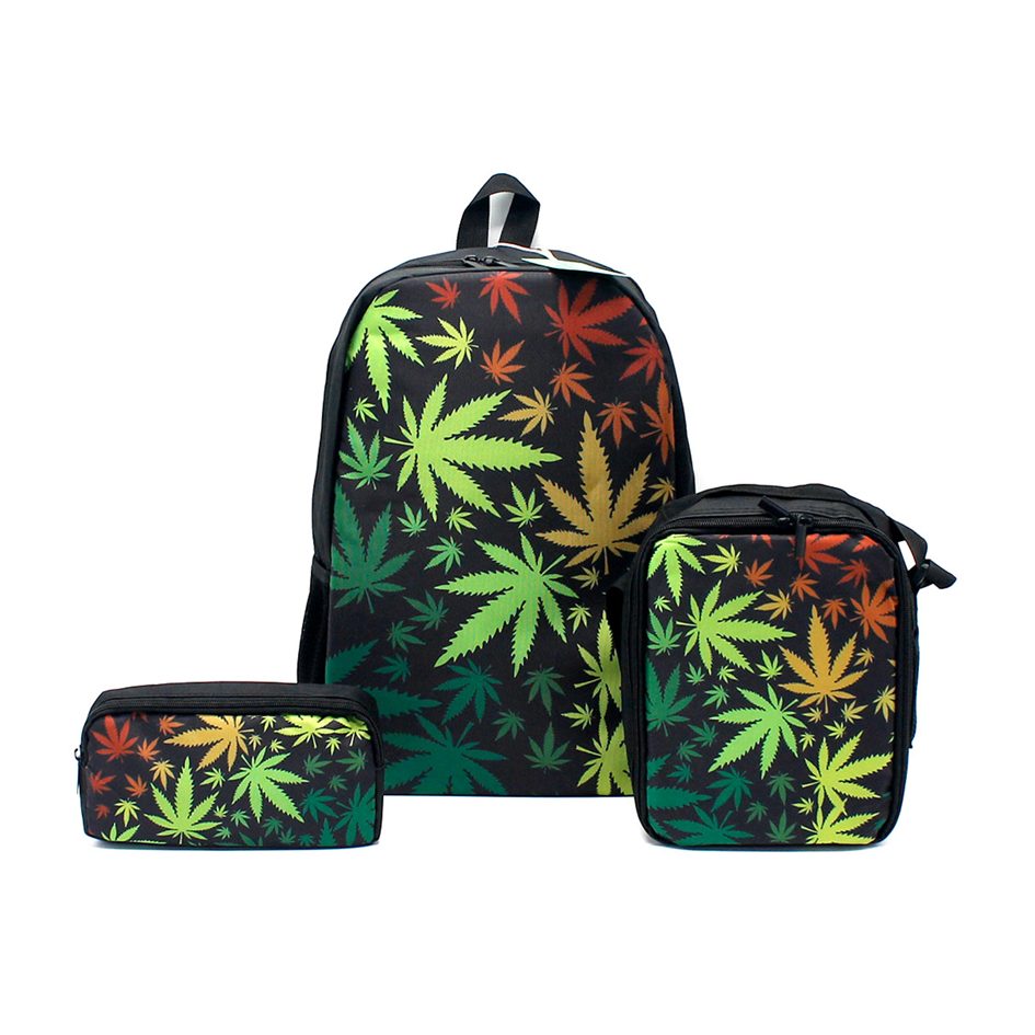 Mr Johnny Green | 3Pcs School Bag Set Bag Canadian Distributor M042