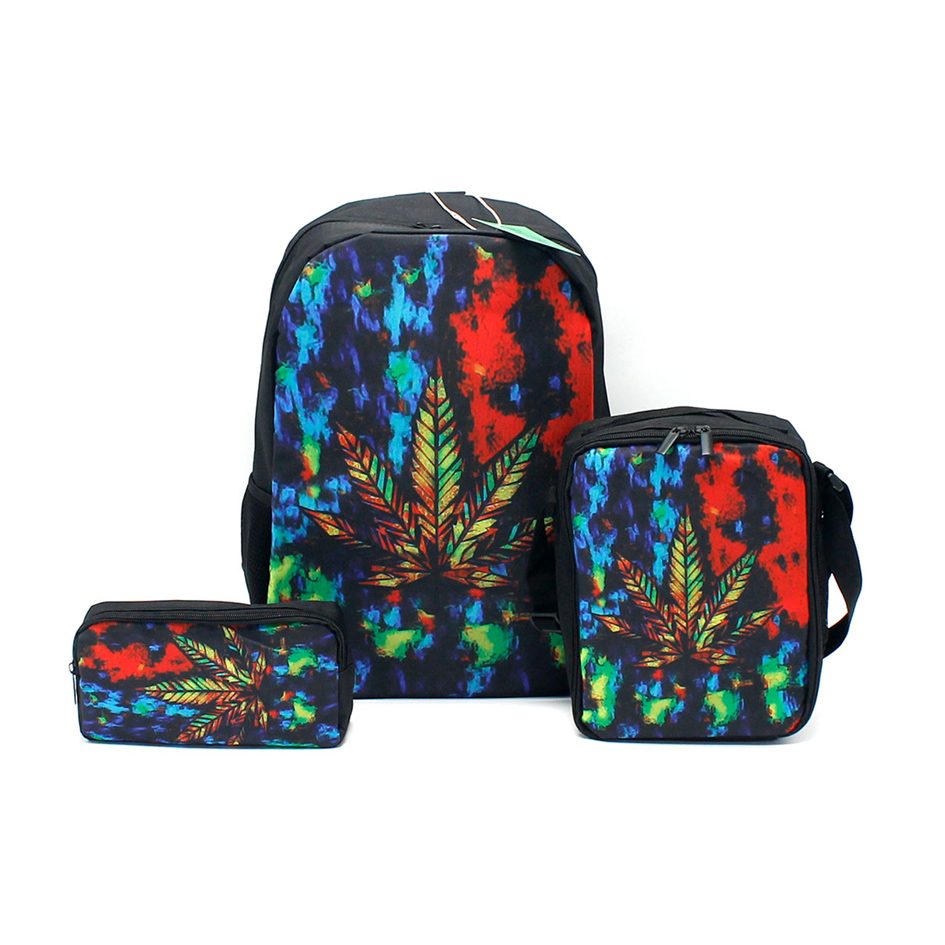Mr Johnny Green | 3Pcs School Bag Set Bag Canadian Distributor M043