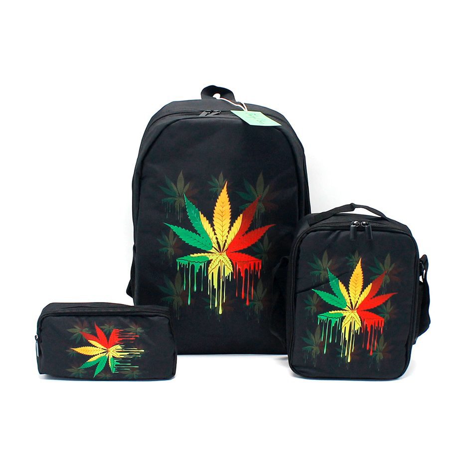 Mr Johnny Green | 3Pcs School Bag Set Bag Canadian Distributor M047