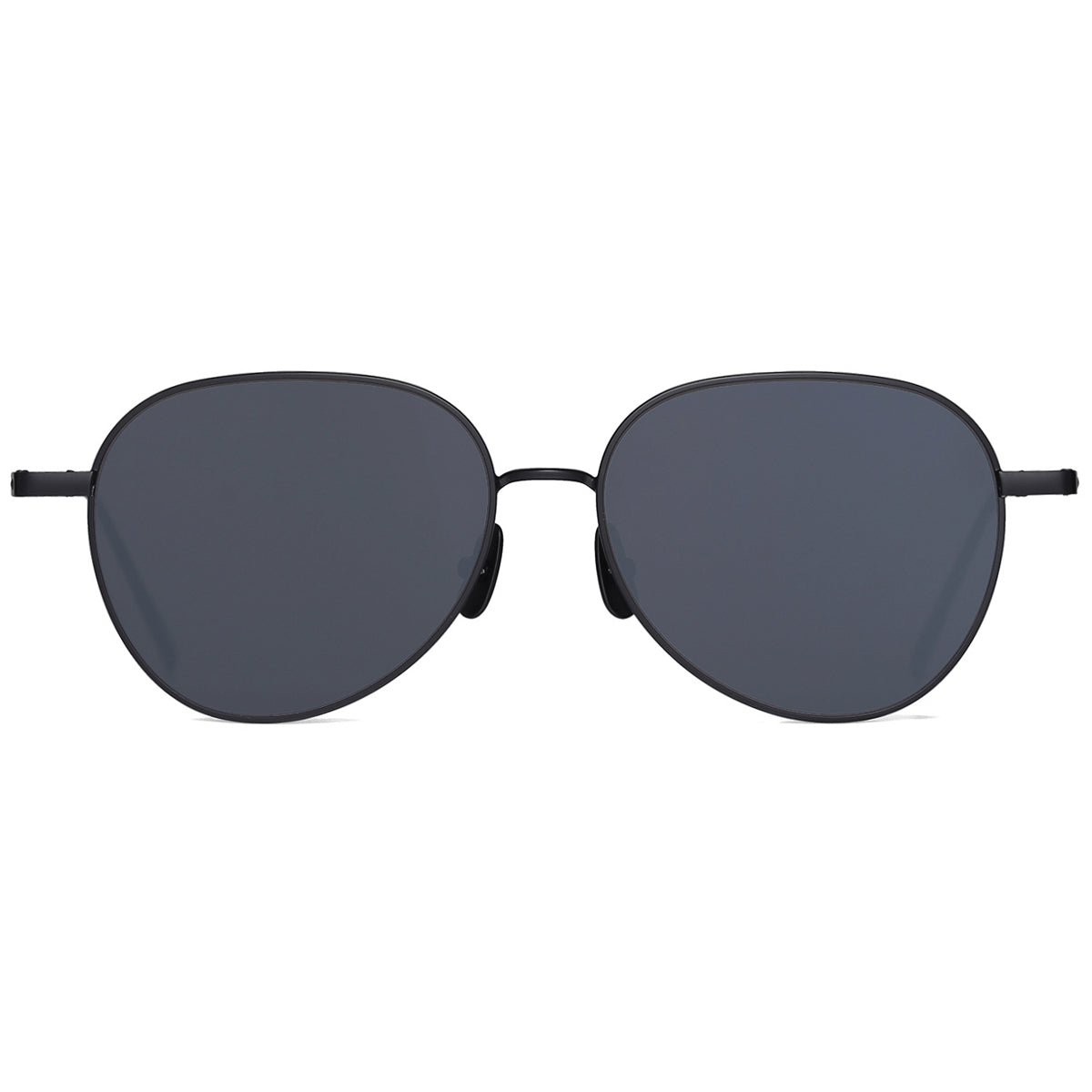 Premium K-Designed Sunglasses - Round Sunglasses EyeEye Black