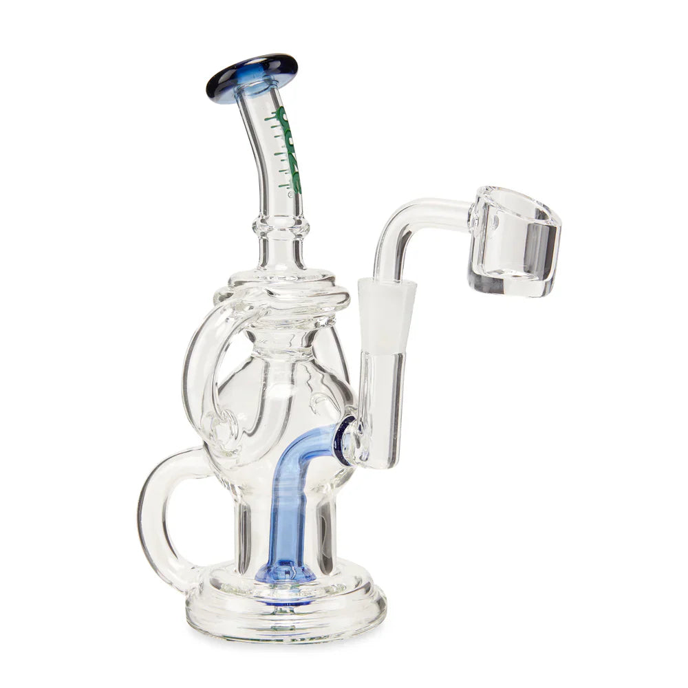 Ooze | Quartz Mini Rig - Swell Glass Rig Cannatron