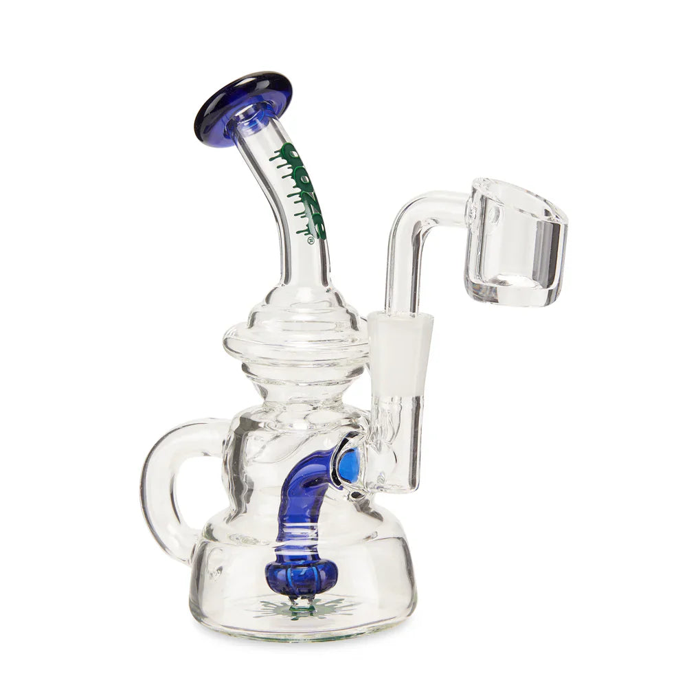 Ooze | Quartz Mini Rig - Flood Glass Rig Cannatron