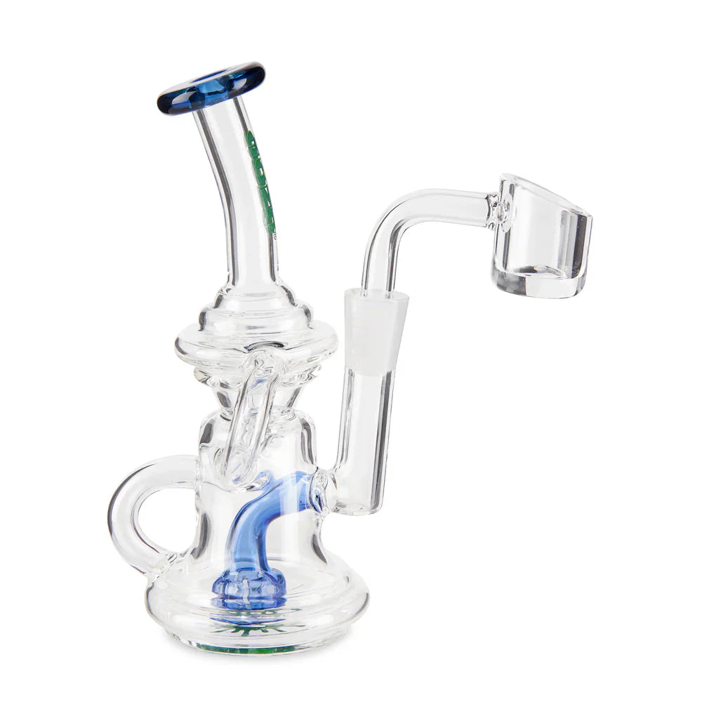 Ooze | Quartz Mini Rig - Surge Glass Rig Cannatron