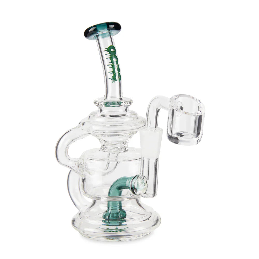 Ooze | Quartz Mini Rig - Undertow Glass Rig Cannatron