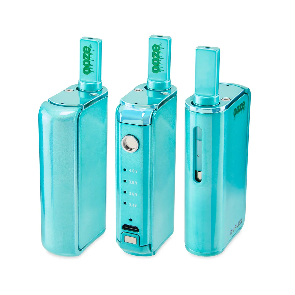 Ooze | Duplex Pro – 900 MAh – Cartridge & Wax Vaporizer 510 Battery Cannatron