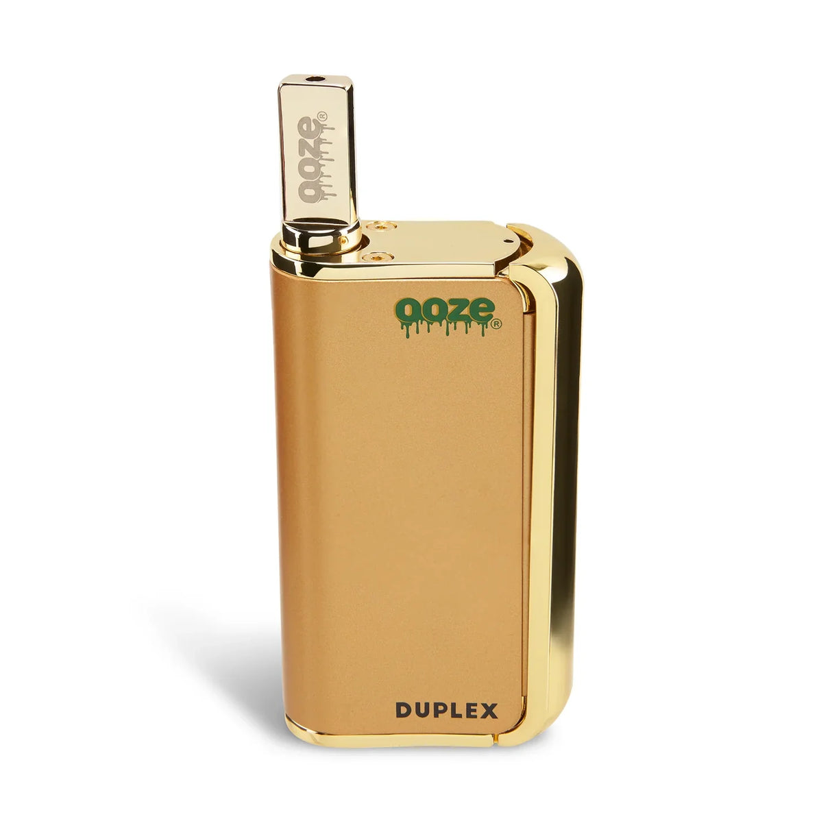 Ooze | Duplex Pro – 900 MAh – Cartridge & Wax Vaporizer 510 Battery Cannatron Gold
