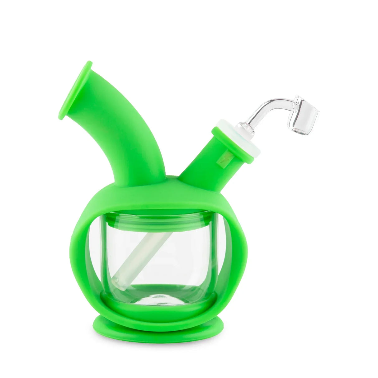 Ooze | Kettle Silicone Water Bubbler & Dab Rig Resin · Silicone Rig Cannatron Green