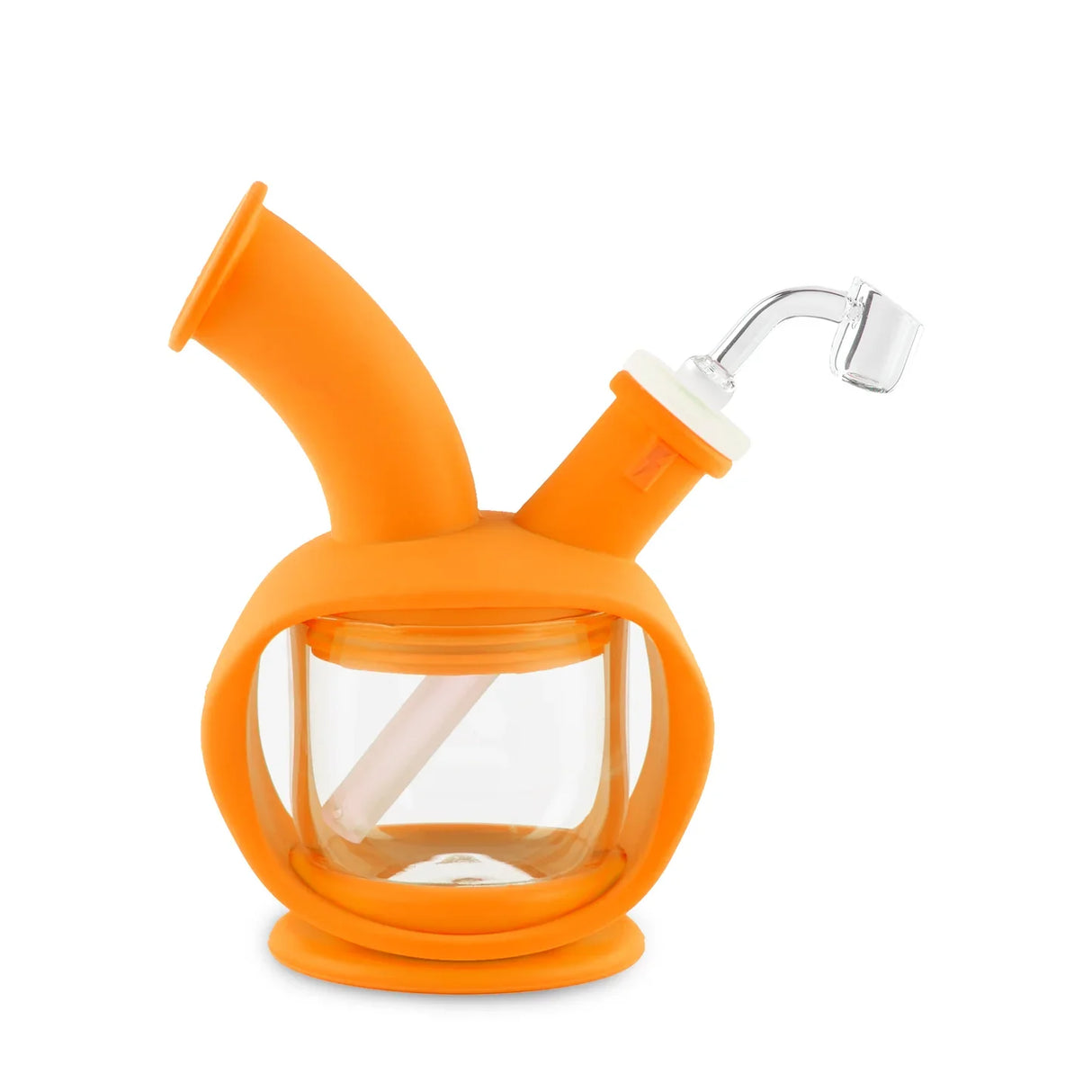 Ooze | Kettle Silicone Water Bubbler & Dab Rig Resin · Silicone Rig Cannatron Orange
