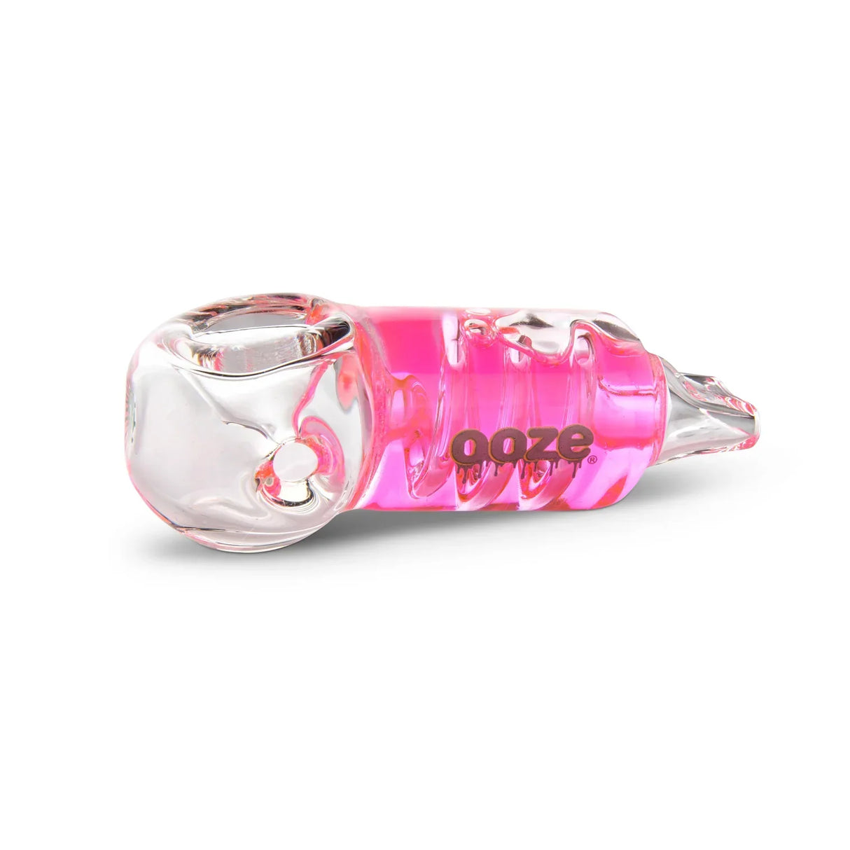 Ooze | Cryo Freezable Glycerin Glass Bowl Glass Pipe Cannatron Pink