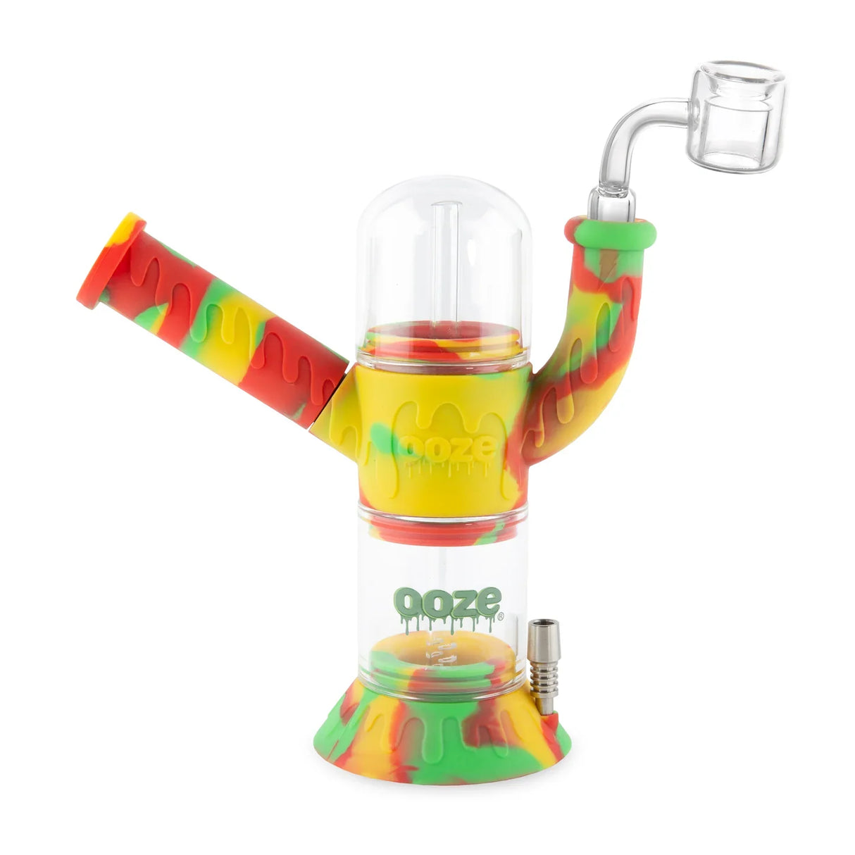 Ooze | Cranium Silicone Water Pipe, Dab Rig & Dab Straw Resin · Silicone Rig Cannatron