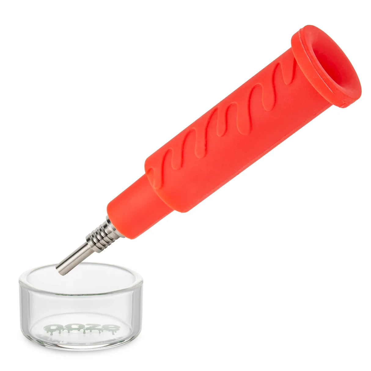 Ooze | Swerve Silicone Water Pipe, Dab Rig & Dab Straw Resin · Silicone Rig Cannatron
