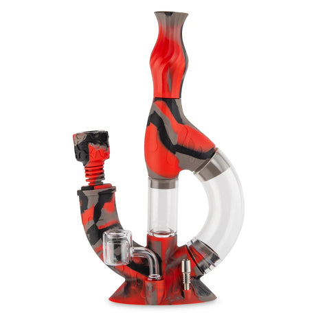 Ooze | Echo Silicone Water Pipe, Dab Rig & Dab Straw Resin · Silicone Rig Cannatron After Midnight
