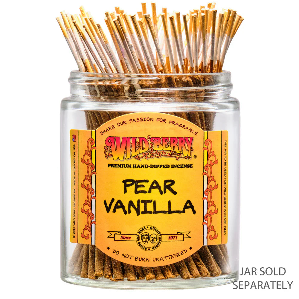 WILD BERRY | 4" Incense Shorties - 100ct Incense LEHIGH WHOLESALE PEAR VANILLA