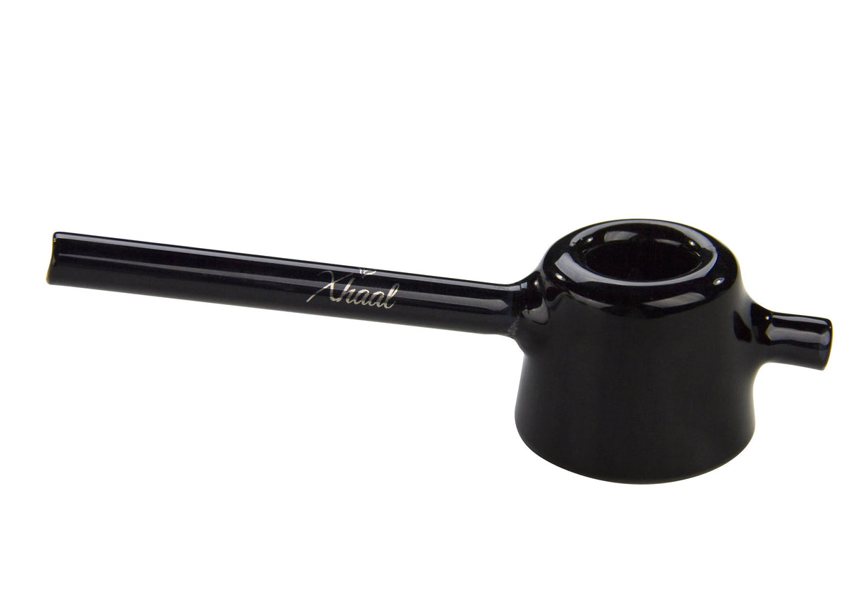 GLASS BOWL | PIPE Glass Pipe Xhaal Inc black