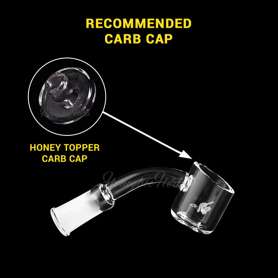 Honeybee Herb - CORE REACTOR - 45° DEGREE Bowl · Banger · Oil Burner Honeybee Herb