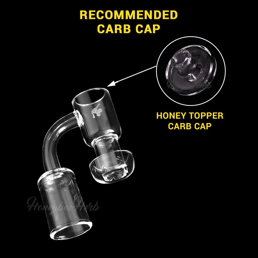 Honeybee Herb - HONEYSUCKLE Banger Bowl · Banger · Oil Burner Honeybee Herb