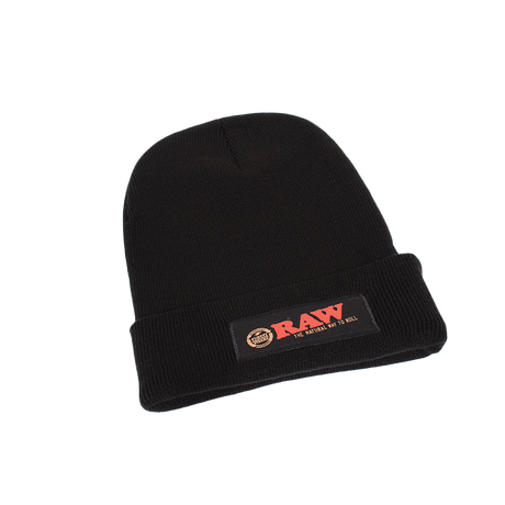 RAW | Black Beanie Hat & Toque Smoking Cat Distribution