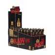 RAW | Black Natural King size Unrefined Pre-Rolled Cone Pre-rolled Cone (Display Pack) ONE