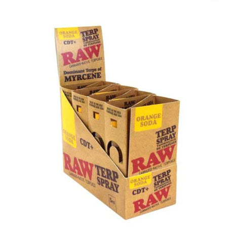 RAW TERP SPRAY Box of 8 Gadget ONE Orange Soda